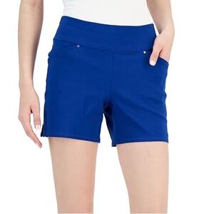 INC International Concepts Women's Mid Rise Pull-On Short